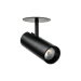 Downlight/spot/schijnwerper  SG Tube Mini R zwart LED 2700K Fase afnsijding 320698